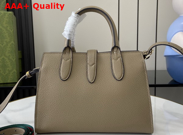 Gucci Jackie Small Tote Bag in Beige Leather 795349 Replica