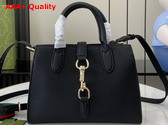 Gucci Jackie Small Tote Bag in Black Leather 795349 Replica