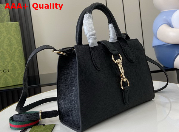 Gucci Jackie Small Tote Bag in Black Leather 795349 Replica