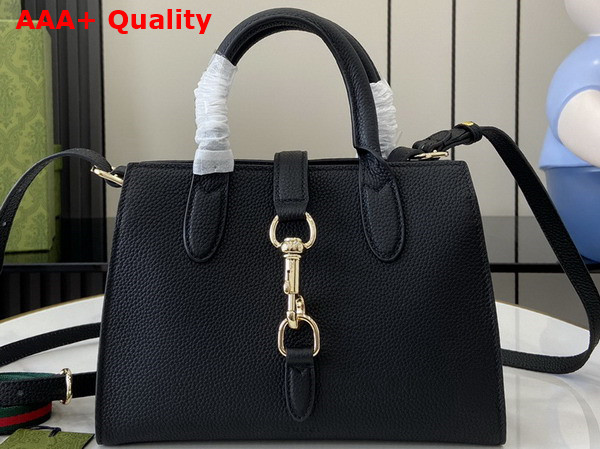 Gucci Jackie Small Tote Bag in Black Leather 795349 Replica