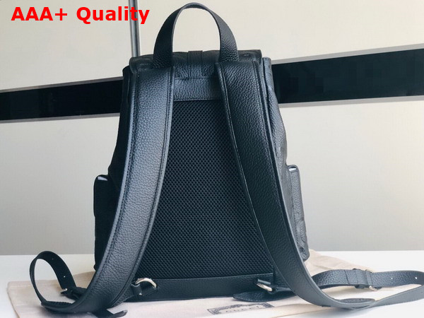 Gucci Jumbo GG Small Backpack in Black Leather 739503 Replica