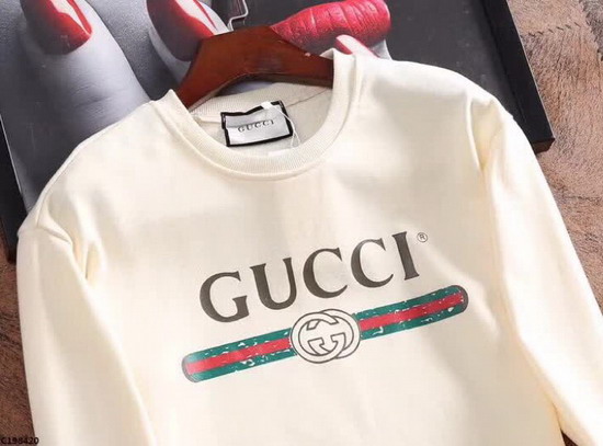 Gucci Logo Sweatshirt Black Cotton