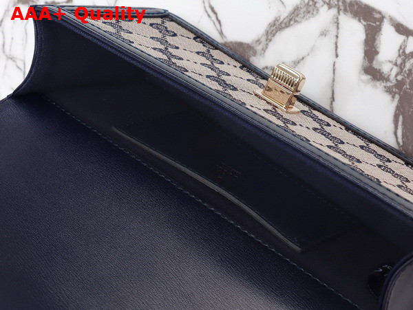 Gucci Luce Mini Shoulder Bag in Beige and Blue Original GG Canvas 790038 Replica