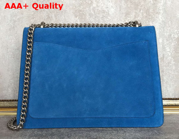 Gucci Medium Dionysus Suede Shoulder Bag Blue Suede Replica