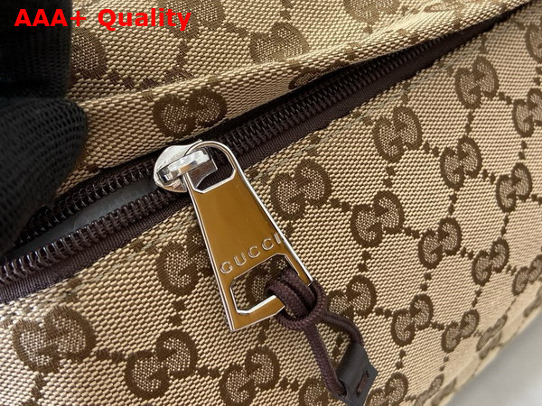 Gucci Medium GG Duffle Bag in Beige and Ebony Original GG Canvas 802095 Replica