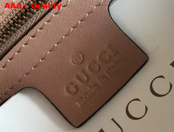 Gucci Medium GG Marmont Matelasse Shoulder Bag Nude Leather Replica