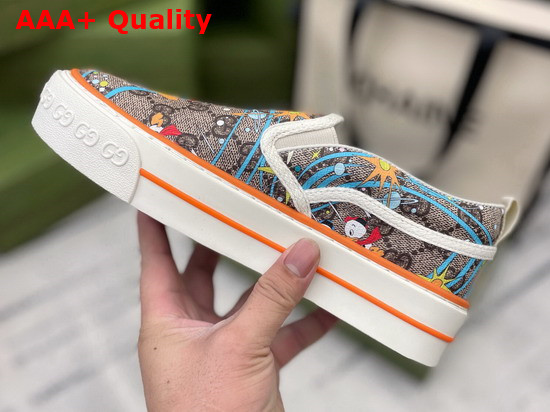 Gucci Mens Disney x Gucci Donald Duck Tennis 1977 Sneaker 647951 Replica