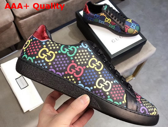 Gucci Mens GG Psychedelic Ace Sneaker 610085 Replica