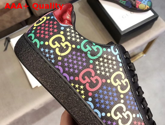 Gucci Mens GG Psychedelic Ace Sneaker 610085 Replica