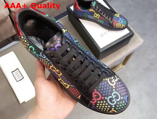 Gucci Mens GG Psychedelic Ace Sneaker 610085 Replica