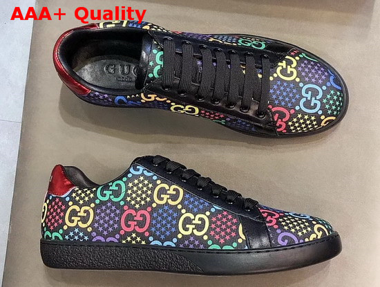 Gucci Mens GG Psychedelic Ace Sneaker 610085 Replica