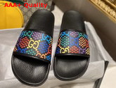 Gucci Mens GG Psychedelic Slide 610089 Replica