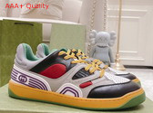 Gucci Mens Gucci Basket Sneaker Black Demetra 697882 Replica