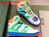 Gucci Mens Gucci Basket Sneaker Multicolor Demetra 661301 Replica