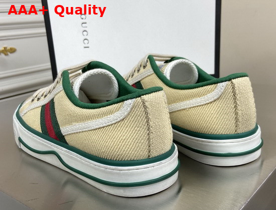 Gucci Mens Gucci Tennis 1977 Sneaker Butter Cotton 606111 Replica