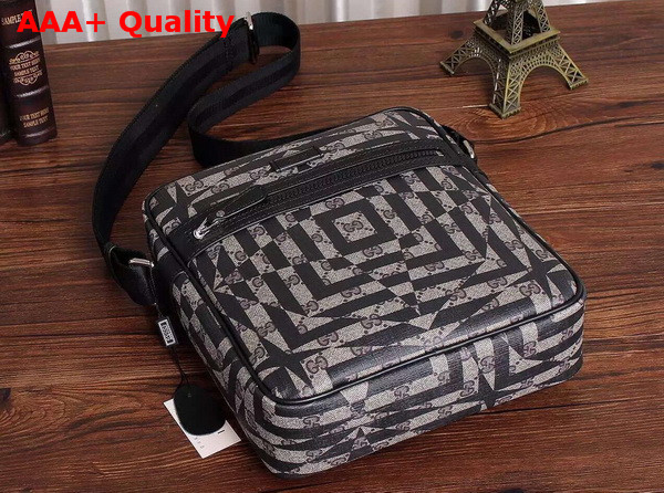 Gucci Messenger Bag in GG Supreme Canvas with Caleido Print Replica