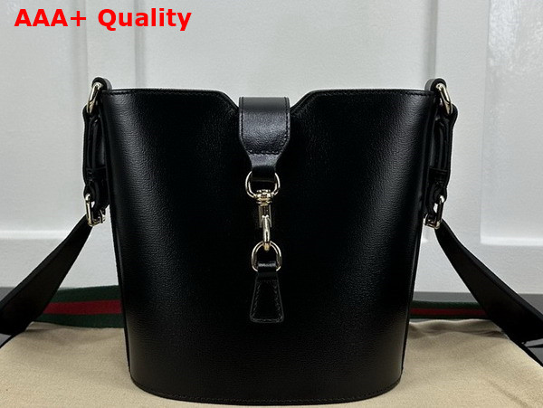 Gucci Mini Bucket Shoulder Bag in Black Leather 782908 Replica