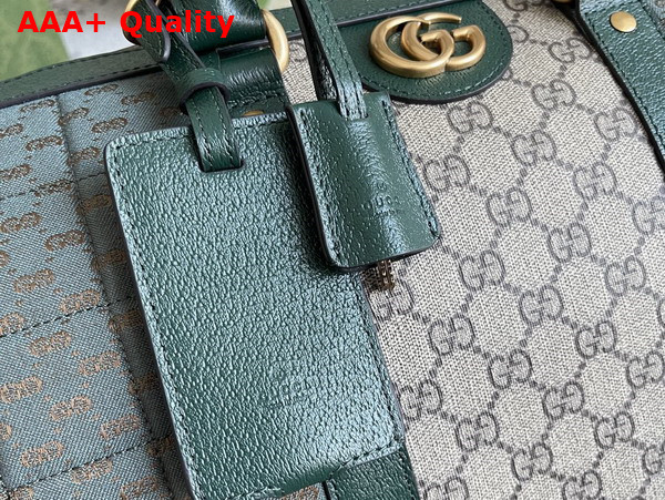 Gucci Mini GG Canvas Small Duffle Bag in Green Quilted Mini GG Canvas 724642 Replica