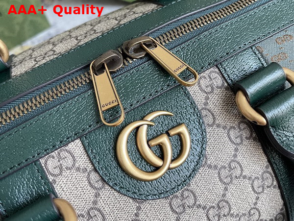 Gucci Mini GG Canvas Small Duffle Bag in Green Quilted Mini GG Canvas 724642 Replica