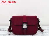 Gucci Mini GG Crossbody Bag Rosso Ancora Red Original GG Canvas 802100 Replica