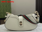 Gucci Moon Side Mini Shoulder Bag in Ivory Leather 786015 Replica