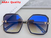 Gucci NY Square Sunglasses in Blue Replica