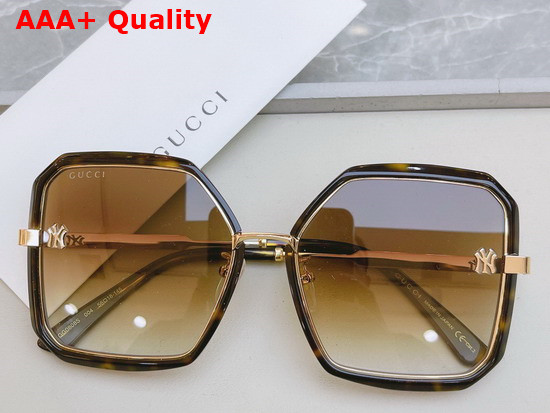 Gucci NY Square Sunglasses in Blue Replica