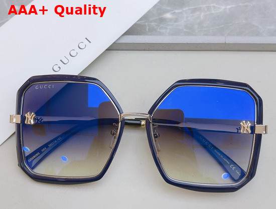 Gucci NY Square Sunglasses in Blue Replica