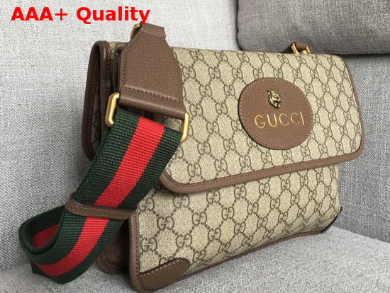 Gucci Neo Vintage Messenger Bag Beige Embony GG Supreme Canvas 495654 Replica