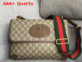 Gucci Neo Vintage Messenger Bag Beige Embony GG Supreme Canvas 495654 Replica