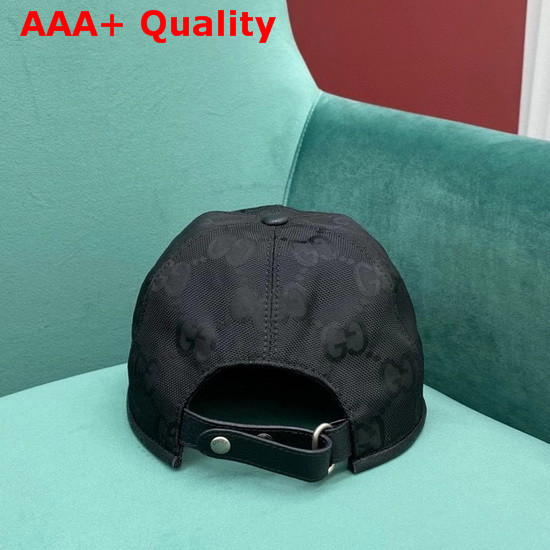 Gucci Off The Grid Baseball Hat Black GG Econyl 627114 Replica