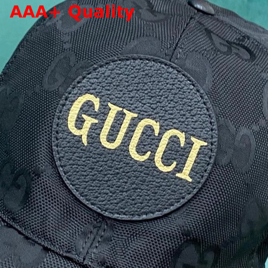 Gucci Off The Grid Baseball Hat Black GG Econyl 627114 Replica