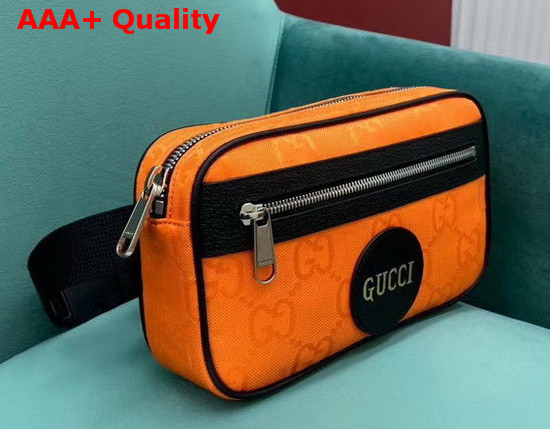 Gucci Off The Grid Blet Bag Orange GG Econyl 631341 Replica