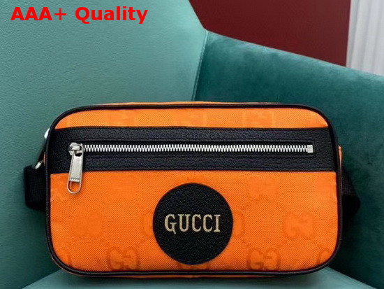 Gucci Off The Grid Blet Bag Orange GG Econyl 631341 Replica