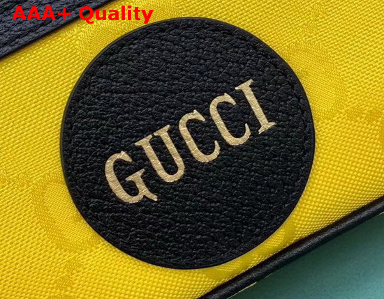 Gucci Off The Grid Blet Bag Yellow GG Econyl 631341 Replica