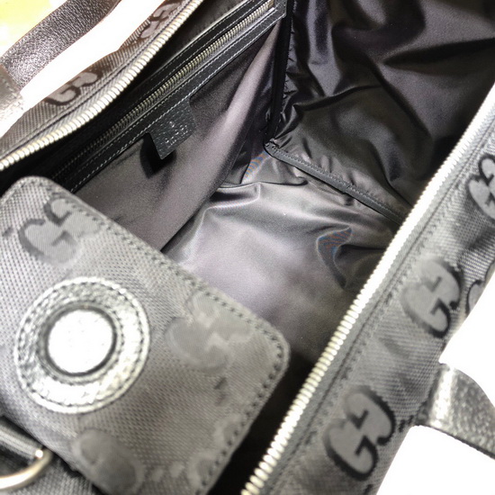 Gucci Off The Grid Duffle Bag Black GG ECONYL 630350 Replica