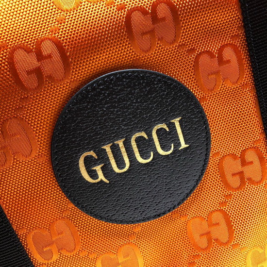 Gucci Off The Grid Duffle Bag Orange GG ECONYL 630350 Replica