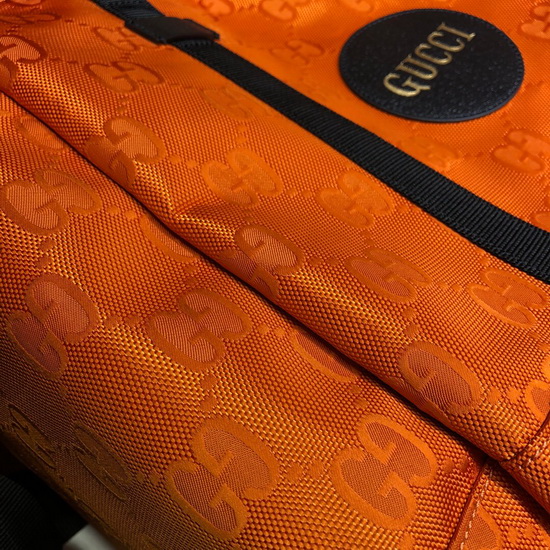 Gucci Off The Grid Duffle Bag Orange GG ECONYL 630350 Replica