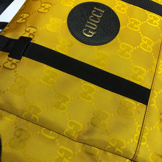 Gucci Off The Grid Duffle Bag Yellow GG ECONYL 630350 Replica