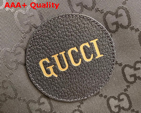 Gucci Off The Grid Long Tote Bag Black GG Nylon 630355 Replica