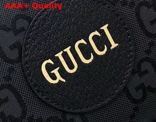 Gucci Off The Grid Shoulder Bag Black GG Econy 625850 Replica