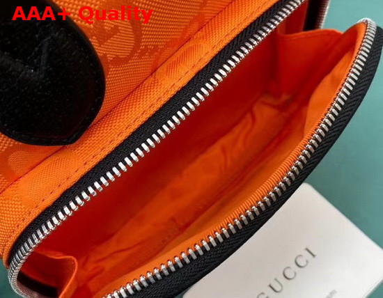 Gucci Off The Grid Shoulder Bag Orange GG Econy 625850 Replica