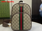 Gucci Ophidia Crossbody Bag in Beige and Ebony GG Supreme Canvas 779915 Replica