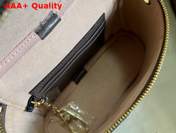 Gucci Ophidia GG Belt Bag in Beige and ebony GG Supreme Canvas 699765 Replica