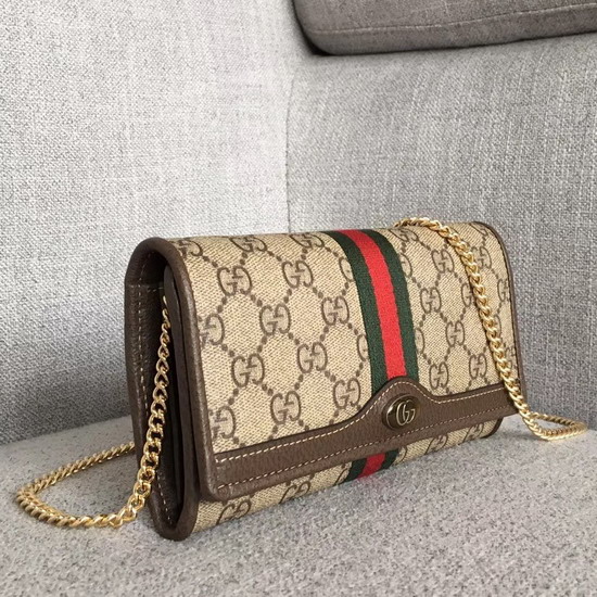 Gucci Ophidia GG Chain Wallet 546592