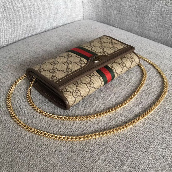 Gucci Ophidia GG Chain Wallet 546592