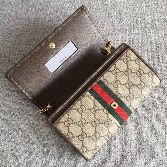 Gucci Ophidia GG Chain Wallet 546592