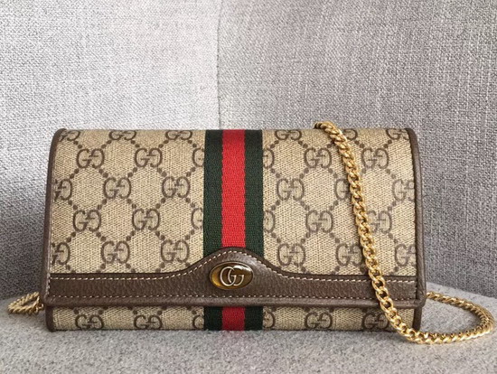 Gucci Ophidia GG Chain Wallet 546592