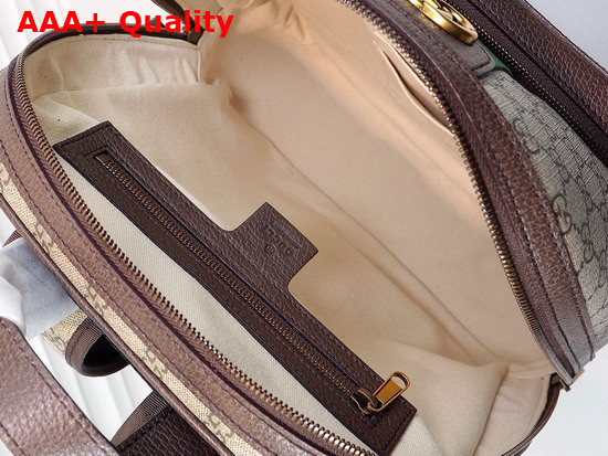 Gucci Ophidia GG Medium Backpack Beige Ebony GG Supreme Canvas 547967 Replica