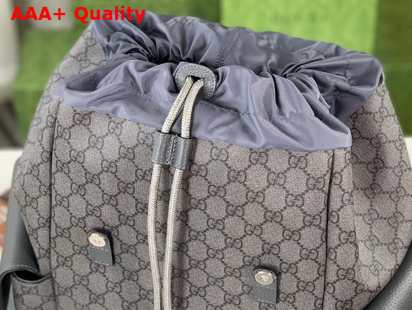 Gucci Ophidia GG Medium Backpack in Grey and Black GG Supreme Canvas 598140 Replica